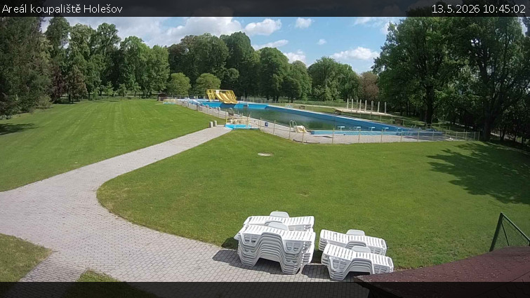 Zámecké koupaliště Holešov - Areál koupaliště Holešov - 13.5.2026 v 10:45