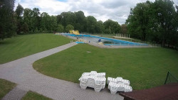 Areál koupaliště Holešov