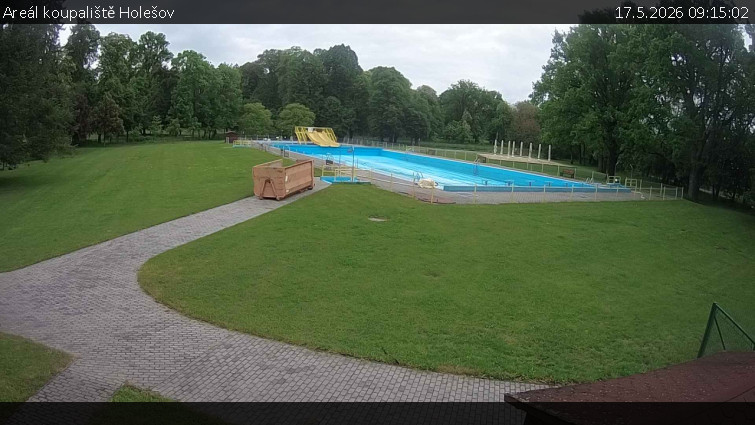 Zámecké koupaliště Holešov - Areál koupaliště Holešov - 17.5.2026 v 09:15