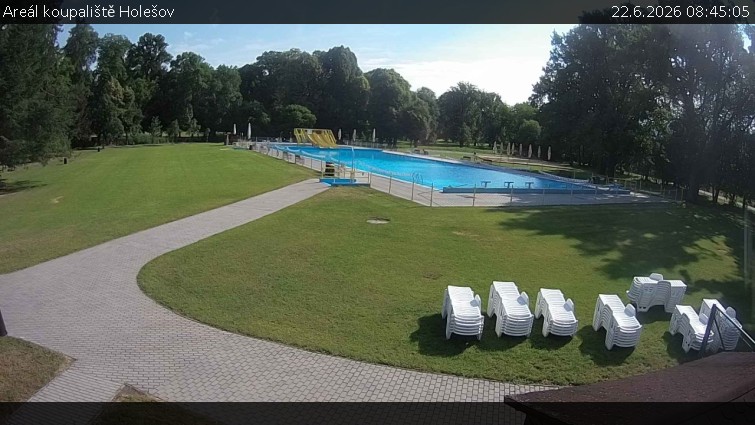 Zámecké koupaliště Holešov - Areál koupaliště Holešov - 22.6.2026 v 08:45