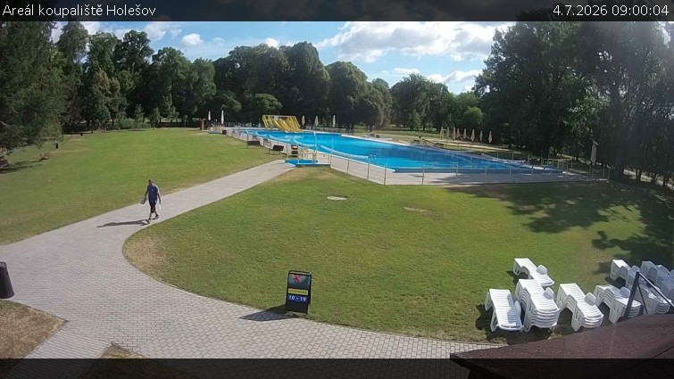 Zámecké koupaliště Holešov - Areál koupaliště Holešov - 4.7.2026 v 09:00