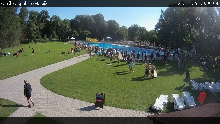 Zámecké koupaliště Holešov - Areál koupaliště Holešov - 25.7.2026 v 09:00