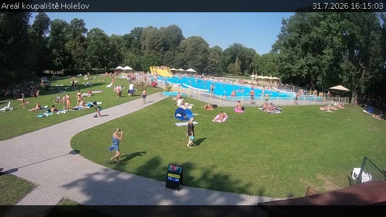 Zámecké koupaliště Holešov - Areál koupaliště Holešov - 31.7.2026 v 16:15