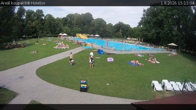 Zámecké koupaliště Holešov - Areál koupaliště Holešov - 1.8.2026 v 15:15