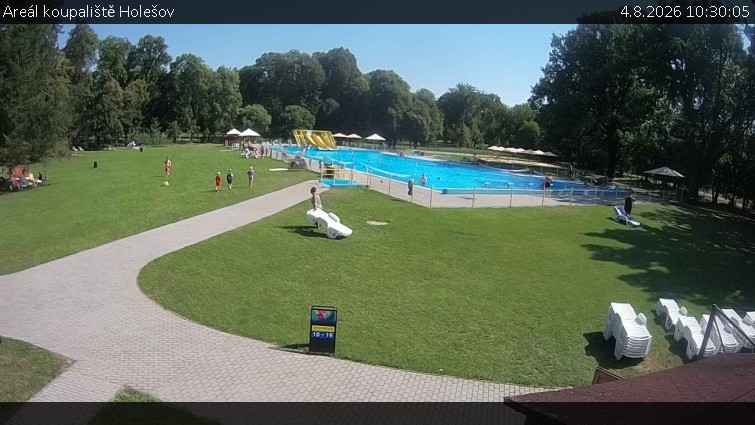 Zámecké koupaliště Holešov - Areál koupaliště Holešov - 4.8.2026 v 10:30