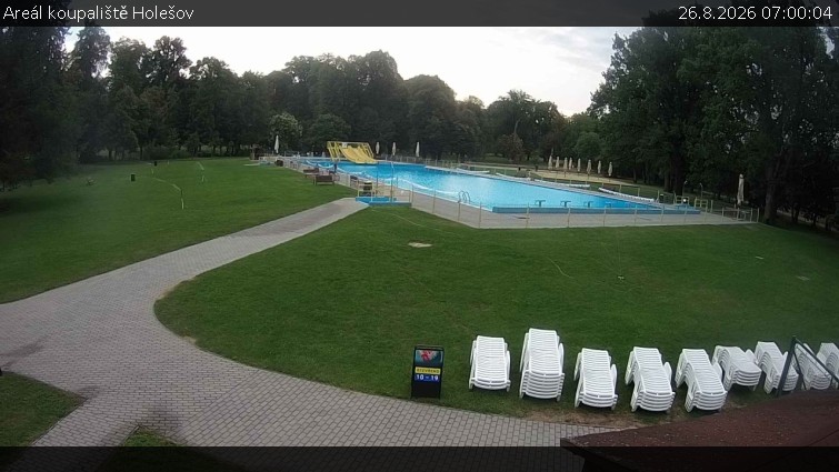 Zámecké koupaliště Holešov - Areál koupaliště Holešov - 26.8.2026 v 07:00