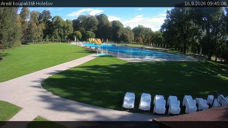 Zámecké koupaliště Holešov - Areál koupaliště Holešov - 16.9.2026 v 09:45