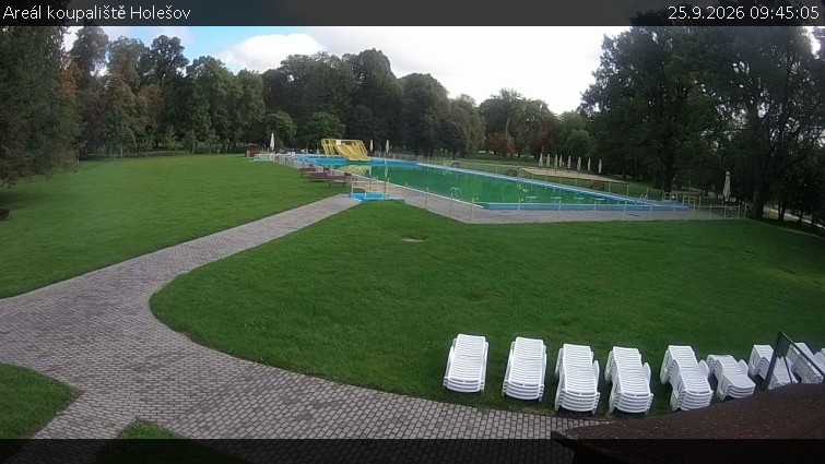 Zámecké koupaliště Holešov - Areál koupaliště Holešov - 25.9.2026 v 09:45