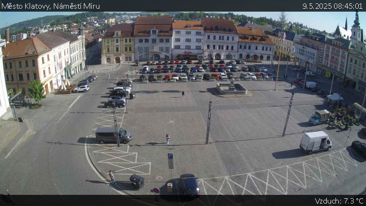 Město Klatovy - Náměstí Míru - 9.5.2025 v 08:45 Město Klatovy - Náměstí Míru - 9.5.2025 v 08:45