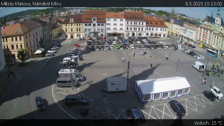 Město Klatovy - Náměstí Míru - 9.5.2025 v 15:15 Město Klatovy - Náměstí Míru - 9.5.2025 v 15:15