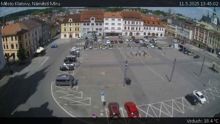 Město Klatovy - Náměstí Míru - 11.5.2025 v 13:45 Město Klatovy - Náměstí Míru - 11.5.2025 v 13:45