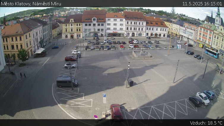 Město Klatovy - Náměstí Míru - 11.5.2025 v 16:15 Město Klatovy - Náměstí Míru - 11.5.2025 v 16:15