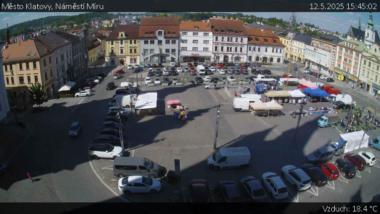 Město Klatovy - Náměstí Míru - 12.5.2025 v 15:45 Město Klatovy - Náměstí Míru - 12.5.2025 v 15:45