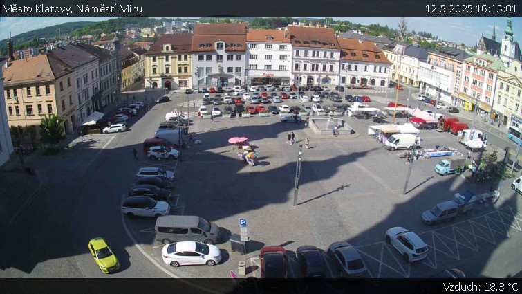 Město Klatovy - Náměstí Míru - 12.5.2025 v 16:15 Město Klatovy - Náměstí Míru - 12.5.2025 v 16:15