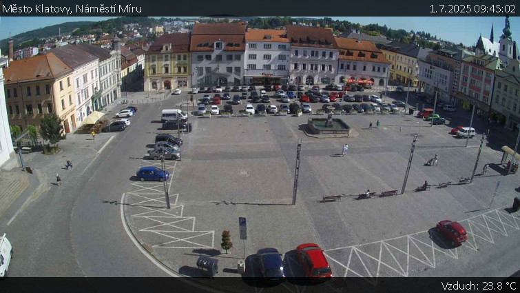 Město Klatovy - Náměstí Míru - 1.7.2025 v 09:45 Město Klatovy - Náměstí Míru - 1.7.2025 v 09:45