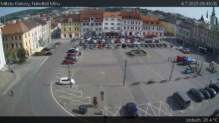 Město Klatovy - Náměstí Míru - 4.7.2025 v 09:45 Město Klatovy - Náměstí Míru - 4.7.2025 v 09:45