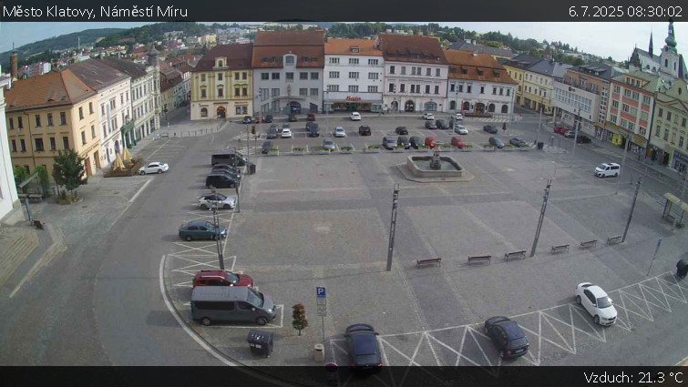 Město Klatovy - Náměstí Míru - 6.7.2025 v 08:30 Město Klatovy - Náměstí Míru - 6.7.2025 v 08:30