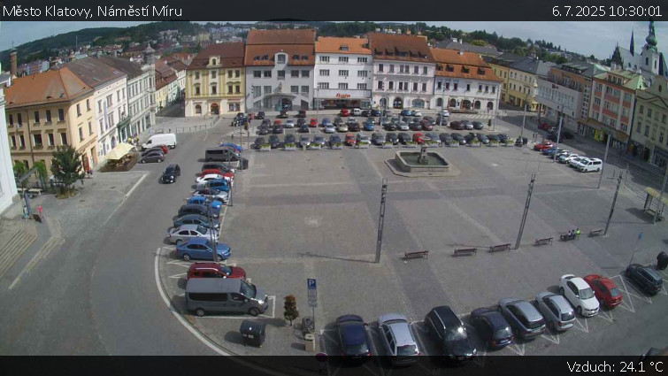 Město Klatovy - Náměstí Míru - 6.7.2025 v 10:30 Město Klatovy - Náměstí Míru - 6.7.2025 v 10:30