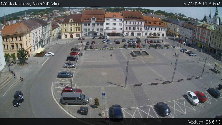 Město Klatovy - Náměstí Míru - 6.7.2025 v 11:30 Město Klatovy - Náměstí Míru - 6.7.2025 v 11:30