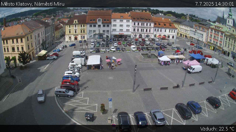 Město Klatovy - Náměstí Míru - 7.7.2025 v 14:30 Město Klatovy - Náměstí Míru - 7.7.2025 v 14:30
