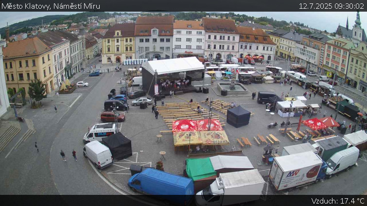 Město Klatovy - Náměstí Míru - 12.7.2025 v 09:30 Město Klatovy - Náměstí Míru - 12.7.2025 v 09:30