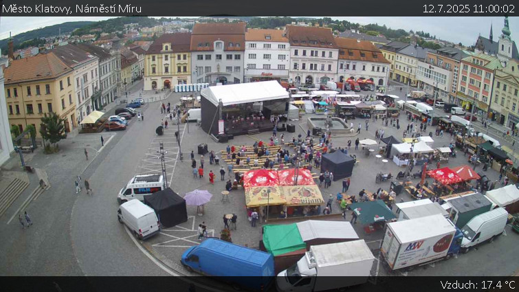 Město Klatovy - Náměstí Míru - 12.7.2025 v 11:00