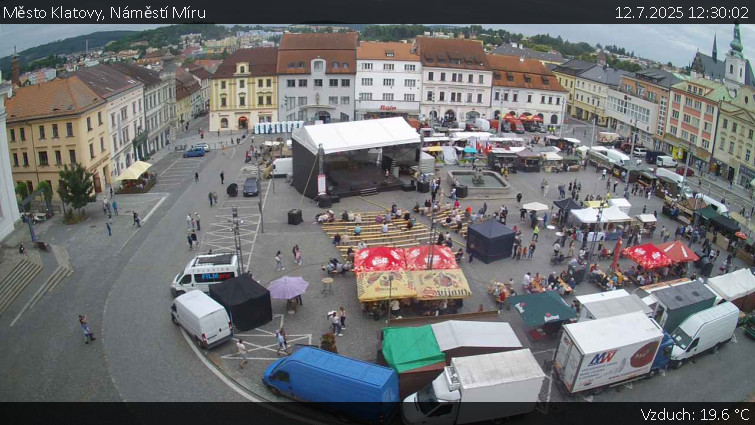 Město Klatovy - Náměstí Míru - 12.7.2025 v 12:30