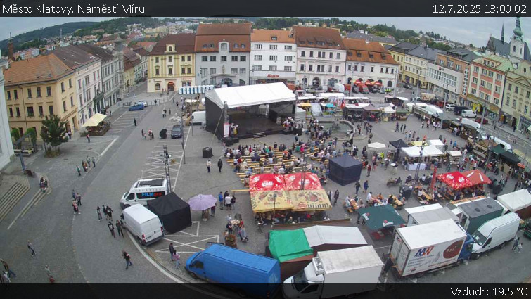 Město Klatovy - Náměstí Míru - 12.7.2025 v 13:00