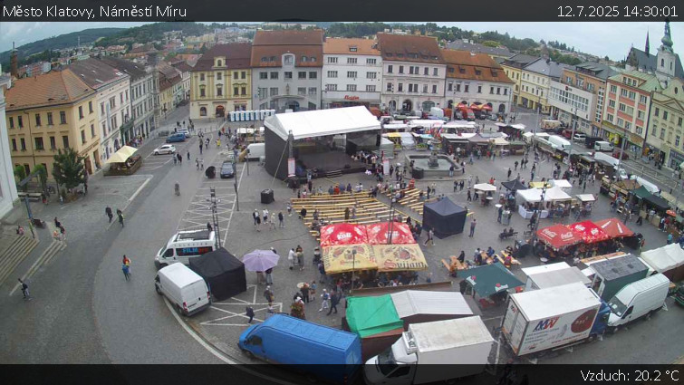 Město Klatovy - Náměstí Míru - 12.7.2025 v 14:30 Město Klatovy - Náměstí Míru - 12.7.2025 v 14:30