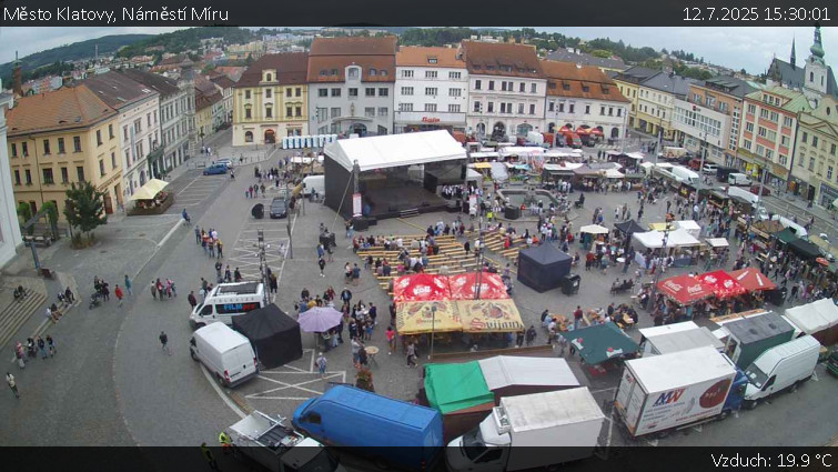 Město Klatovy - Náměstí Míru - 12.7.2025 v 15:30