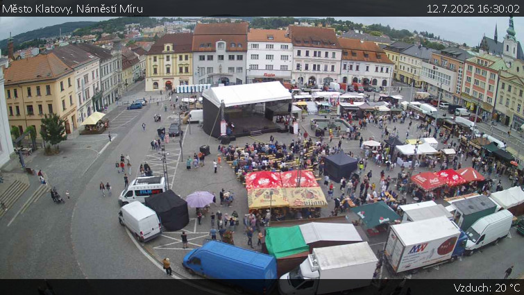 Město Klatovy - Náměstí Míru - 12.7.2025 v 16:30