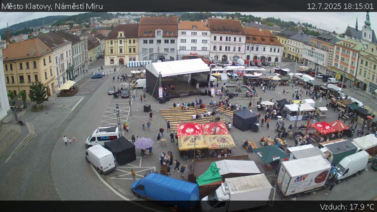 Město Klatovy - Náměstí Míru - 12.7.2025 v 18:15