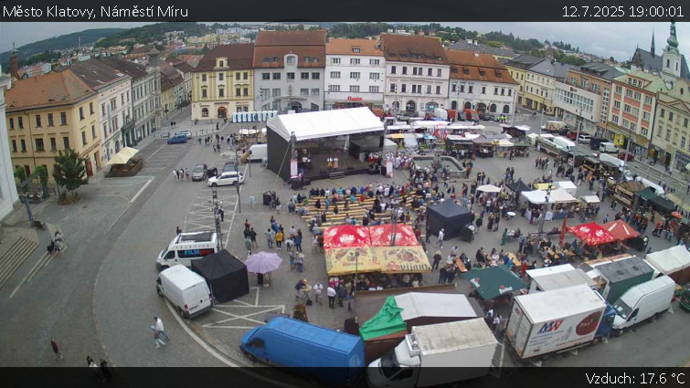 Město Klatovy - Náměstí Míru - 12.7.2025 v 19:00