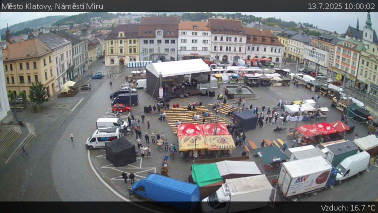 Město Klatovy - Náměstí Míru - 13.7.2025 v 10:00 Město Klatovy - Náměstí Míru - 13.7.2025 v 10:00