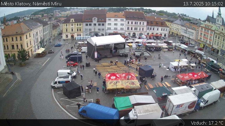Město Klatovy - Náměstí Míru - 13.7.2025 v 10:15 Město Klatovy - Náměstí Míru - 13.7.2025 v 10:15