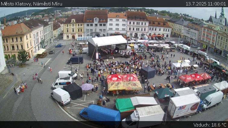 Město Klatovy - Náměstí Míru - 13.7.2025 v 11:00 Město Klatovy - Náměstí Míru - 13.7.2025 v 11:00