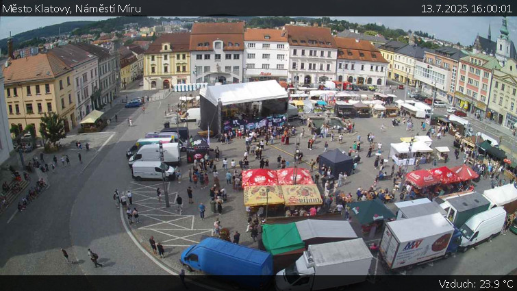 Město Klatovy - Náměstí Míru - 13.7.2025 v 16:00 Město Klatovy - Náměstí Míru - 13.7.2025 v 16:00