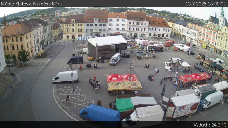 Město Klatovy - Náměstí Míru - 13.7.2025 v 18:00 Město Klatovy - Náměstí Míru - 13.7.2025 v 18:00