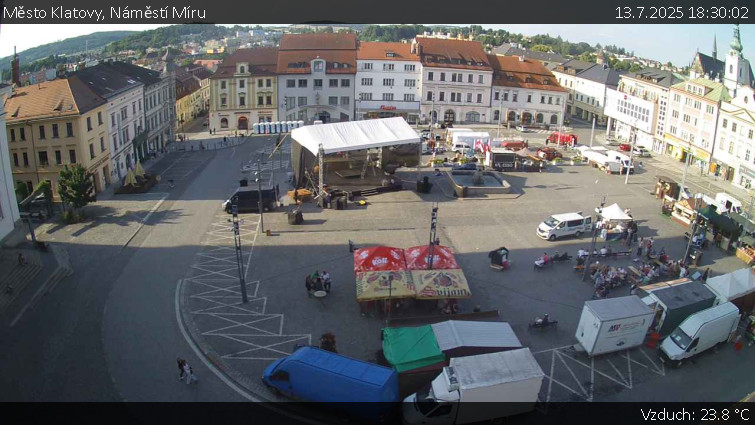 Město Klatovy - Náměstí Míru - 13.7.2025 v 18:30 Město Klatovy - Náměstí Míru - 13.7.2025 v 18:30