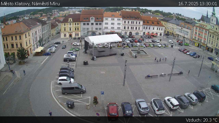 Město Klatovy - Náměstí Míru - 16.7.2025 v 13:30 Město Klatovy - Náměstí Míru - 16.7.2025 v 13:30