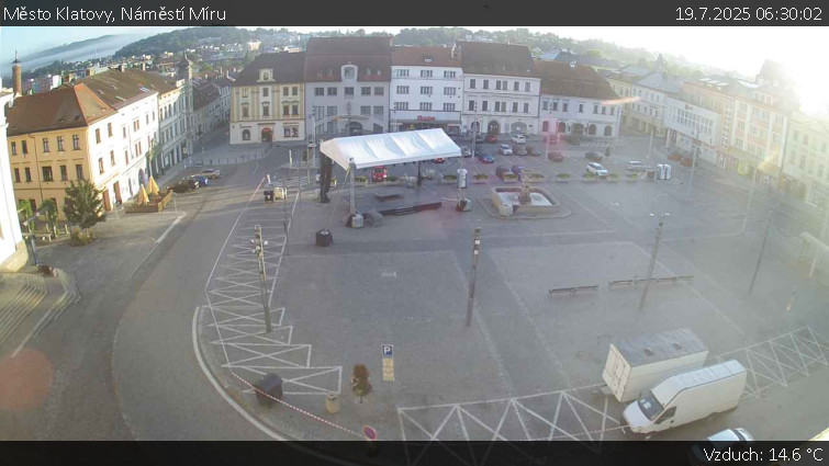 Město Klatovy - Náměstí Míru - 19.7.2025 v 06:30