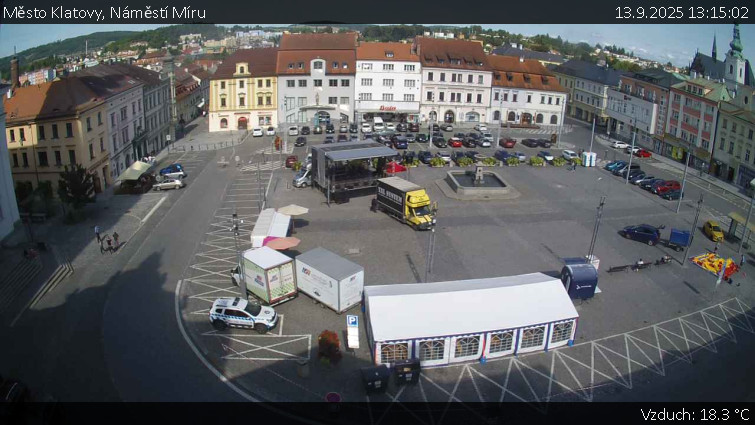 Město Klatovy - Náměstí Míru - 13.9.2025 v 13:15