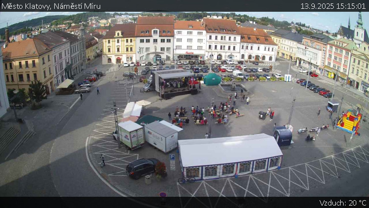 Město Klatovy - Náměstí Míru - 13.9.2025 v 15:15 Město Klatovy - Náměstí Míru - 13.9.2025 v 15:15