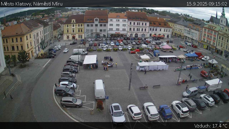 Město Klatovy - Náměstí Míru - 15.9.2025 v 09:15 Město Klatovy - Náměstí Míru - 15.9.2025 v 09:15