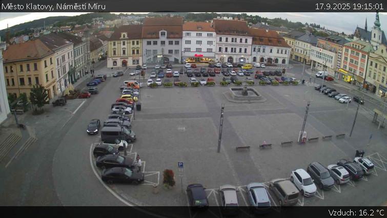 Město Klatovy - Náměstí Míru - 17.9.2025 v 19:15