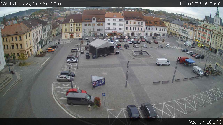 Město Klatovy - Náměstí Míru - 17.10.2025 v 08:00 Město Klatovy - Náměstí Míru - 17.10.2025 v 08:00