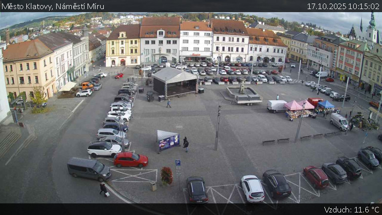 Město Klatovy - Náměstí Míru - 17.10.2025 v 10:15 Město Klatovy - Náměstí Míru - 17.10.2025 v 10:15