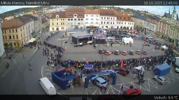 Město Klatovy - Náměstí Míru - 18.10.2025 v 12:45 Město Klatovy - Náměstí Míru - 18.10.2025 v 12:45