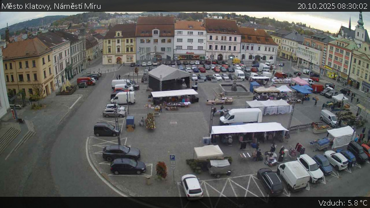 Město Klatovy - Náměstí Míru - 20.10.2025 v 08:30 Město Klatovy - Náměstí Míru - 20.10.2025 v 08:30