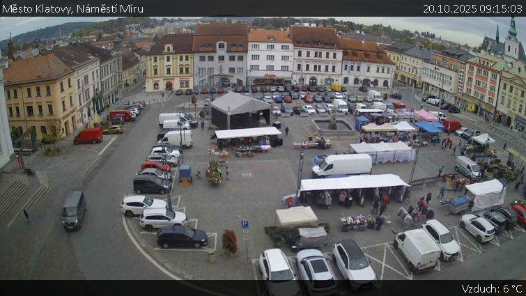 Město Klatovy - Náměstí Míru - 20.10.2025 v 09:15 Město Klatovy - Náměstí Míru - 20.10.2025 v 09:15